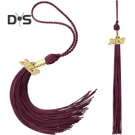 Простая в установке подвесная кисточка, красивая популярная подвесная кисточка для выпускников 2023 года с подвеской в виде годовой открытки