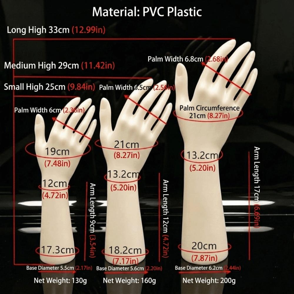 Durable Mannequin Hand Multi-purpose Jewelry Display Holder Display Stand Showroom