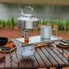 Outdoor Mini Folding Table Stainless Steel Camping Tea Table Portable Barbecue Accessories Multi Purpose Splicing Design