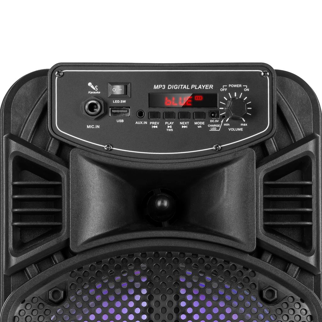 Kruger&Matz LED Bluetooth Speaker USB AUX 10W