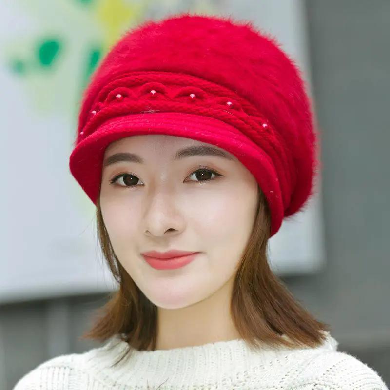 Мягкая хлопковая шапка, модная дикая шапка, ветрозащитная шапка, теплая осенне-зимняя шапка, плотная шапка, женская шапка