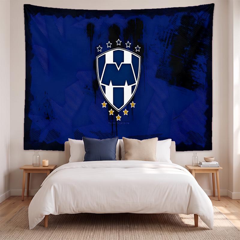 Club De Fútbol Monterrey (14) Art Wall Hanging Tapestry for Home Bedroom Living Room Decor Great Gift Idea