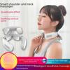 Portable Smart Neck Massager with Heat, Vibration, and Breathing Light