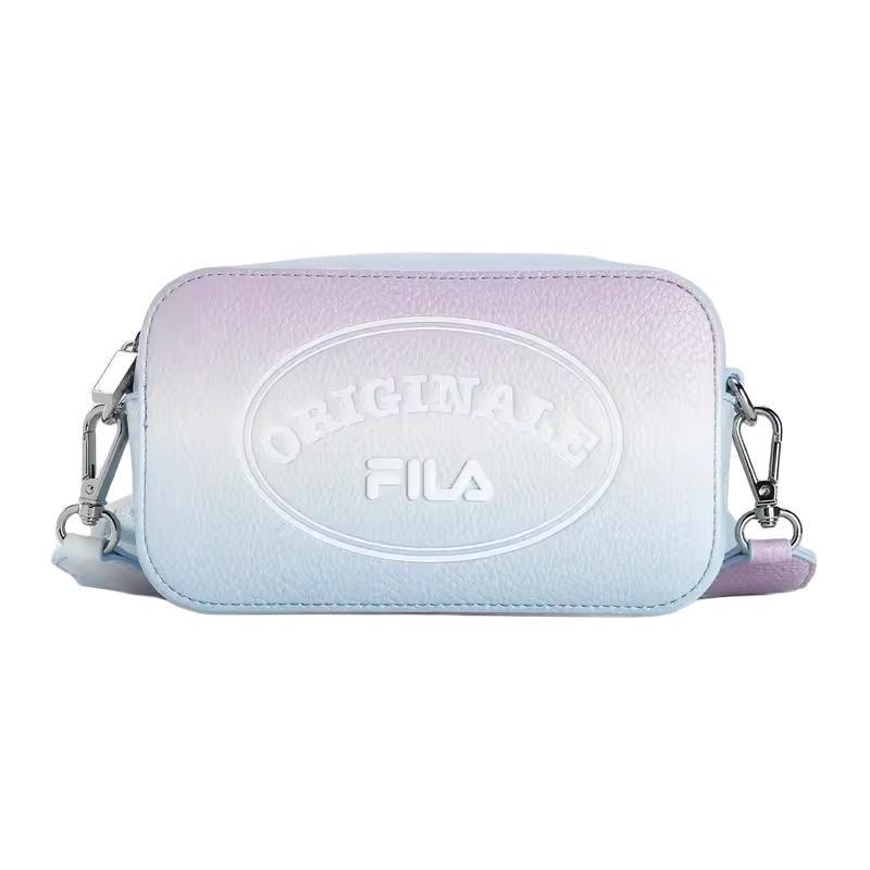 Fila Оригинальная Повседневная Модная Сумка-Кроссбоди на Плечо из Искусственной Кожи PU Женские сумки Небесно-Голубой F13W429164FLB