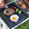 NEW High Quality Stainless Steel Grill Griddle Pan Outdoor Camping BBQ Tools Style Barbecue Non Stick Frying Steak Frying Pot