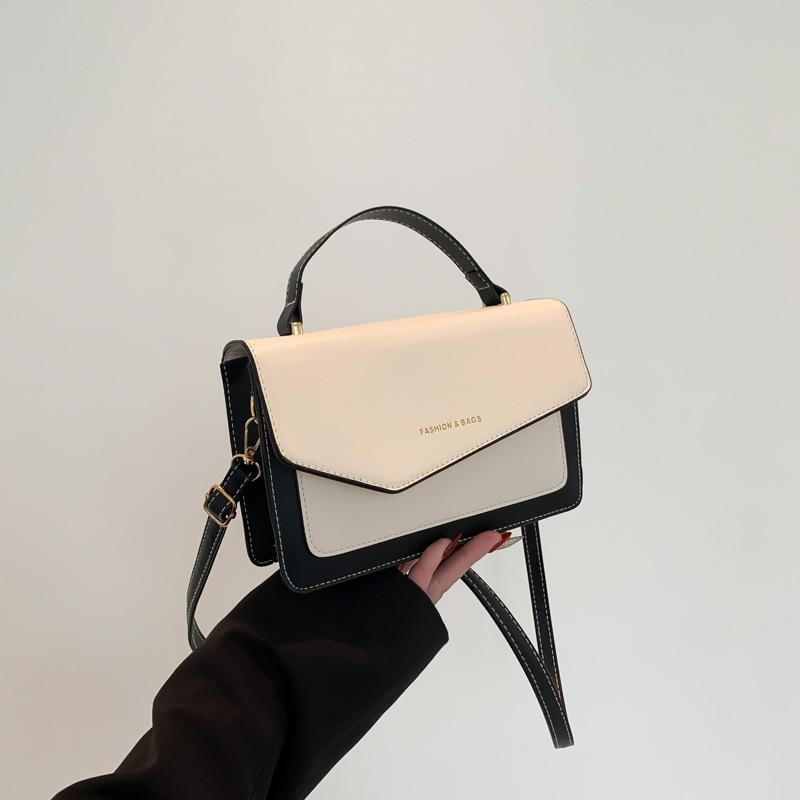 Модная универсальная сумка в иностранном стиле 2025 весна новая на плечо через плечо маленькая квадратная сумка