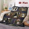 Goose Portraits 2D Flat Pattern Flannel Blanket, High quality All Seasons, Home Decor, Warmth and Comfort, Perfect for Christmas Gifts.