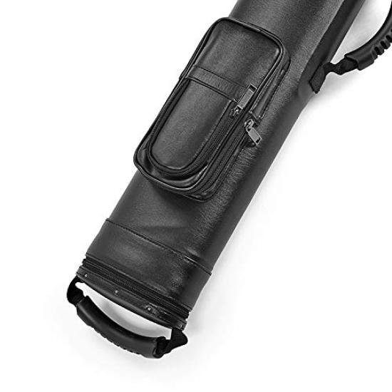 Чехол для бильярдного кия из искусственной кожи [Daisei] (черный (2×4) 3БК)