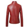 Брендовые женские куртки из искусственной кожи, модные осенне-зимние женские однотонные пальто из искусственной кожи с длинным рукавом, кожаная куртка больших размеров