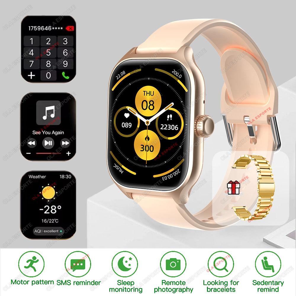 Smartwatch Global Version GPS Tracker Bluetooth Call Heart Rate Monitor IP68 Waterproof Sports Fitness Smart Watch Men Women