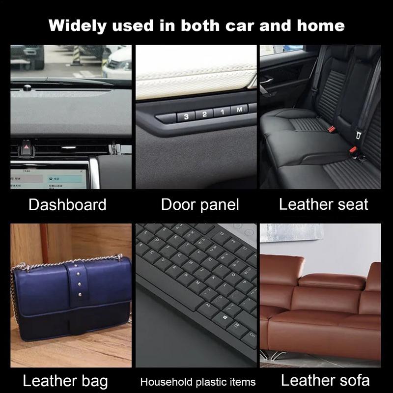 Спрей для ремонта кожи 300 мл Мягкое средство для детализации автомобиля Восстанавливающее средство Полироль-кондиционер для автомобильных кожаных сидений Для грузовика Транспортного средства Автодома