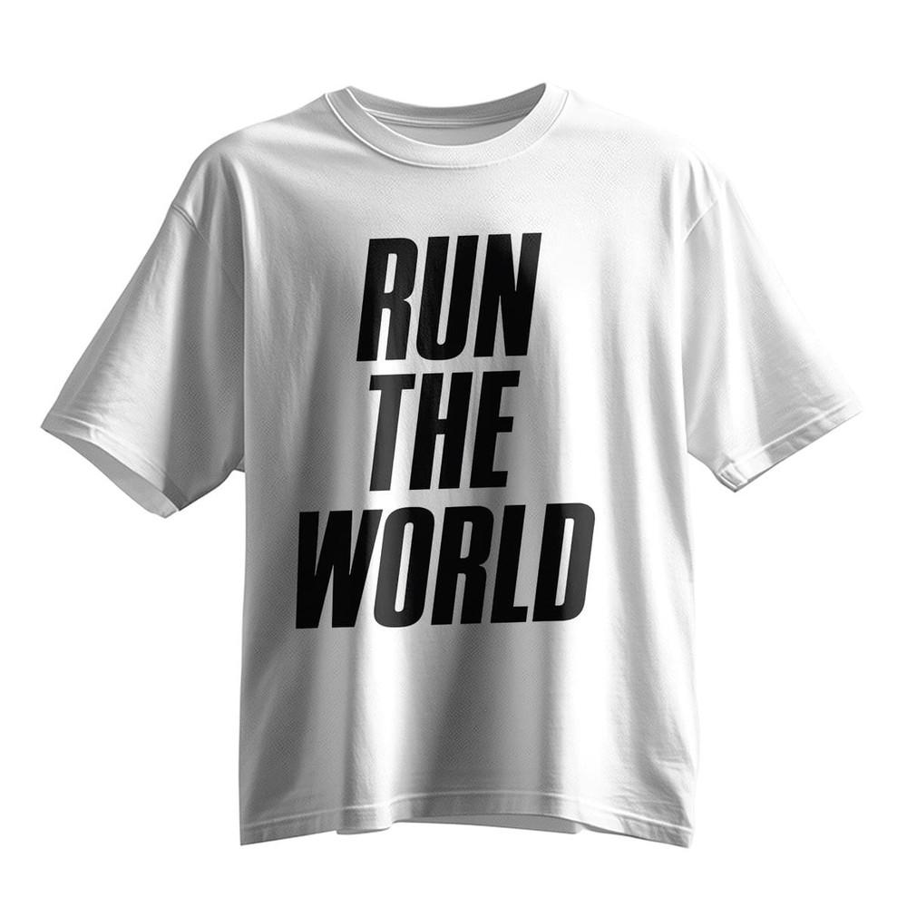 Футболка 'Run The World' Унисекс
