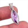 Natural Alexandrite Gemstone 925 Solid Sterling Silver Gift Pendant 1.25" m2A69