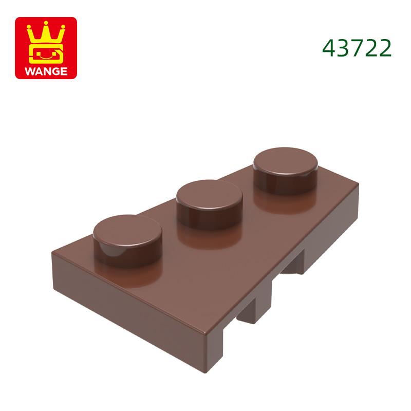 158 шт./лот 43723 2x3 Правый клин-пластина Строительные кубики Аксессуары MOC Совместимо с Фигурирующими кубиками Детские игрушки Идея для подарка Коробка