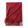 Cashmere Feel Scarf Autumn and Winter Korean Imitation Cashmere Girls High End Shawl Warm Scarf