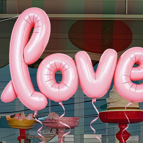 День Святого Валентина Наклейка на окно ПВХ Сердце Роза Форма Письма Любви Венок Съемная Водонепроницаемая Статическая Наклейка на Стекло