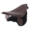 Motorcycle   Seat with Spring Bracket Kit Faux Leather Strong Support   Fit for Retro Motorcycle