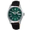 Seiko SRPJ89K1 Автоматические Механические Часы Зеленый Кожаный Ремешок Мужская Зарубежная Модель