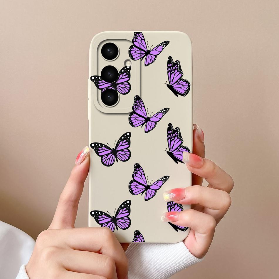 Чехол для телефона Samsung S25 Ultra Чехол для Samsung S25 Plus Funda Для Galaxy S25 5G Мягкие задние крышки из жидкого силикона Для Samsung S 25