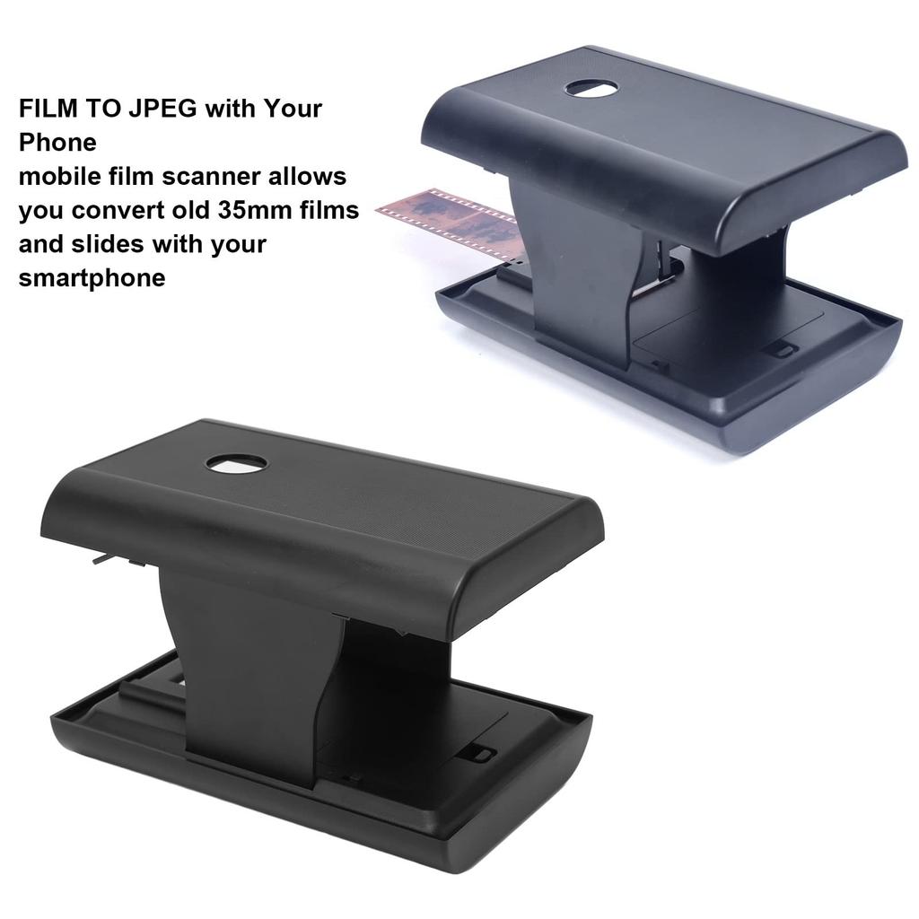Сканируйте и воспроизводите старые 35-мм пленки и слайды с помощью мобильного сканера фильмов и слайдов для смартфона со светодиодной подсветкой для iPhone, камеры, подсветки, Android,