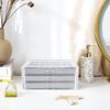 ProCase Jewelry Transparent Jewelry Jewelry Accessory Small Item Gift Box, 3-Tier, Acrylic, Drawer, Storage, Women's/Girls' Box, Case, Organizer,