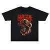 2025 Suicide Silence Dead Core Хард-рок Группа Suicide Silence С принтом Свободная Мужская и Женская Футболка