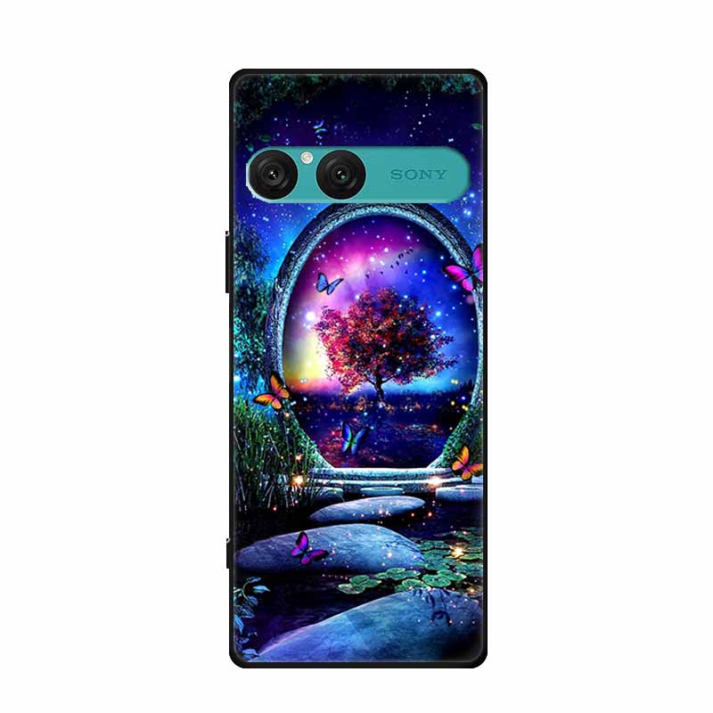 Для Sony Xperia 10 VII Чехол Роскошный Животное Мягкий Силикон ТПУ 6.1" Задняя Крышка для Sony Xperia10 VII Ударопрочный Защитный Чехол Новый