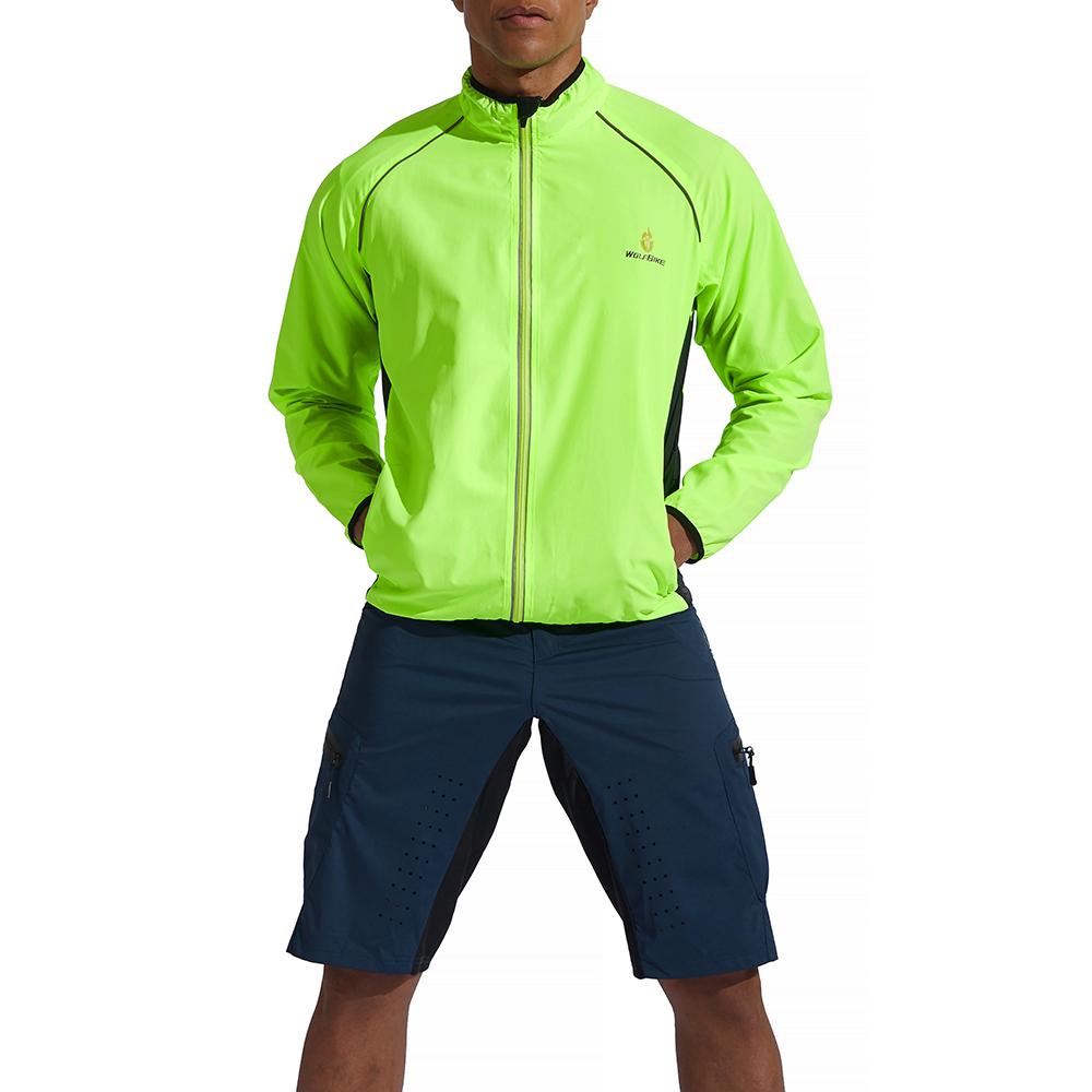 Комплекты для велоспорта WOSAWE Мужская куртка для езды на велосипеде Мешковатые шорты Костюмы