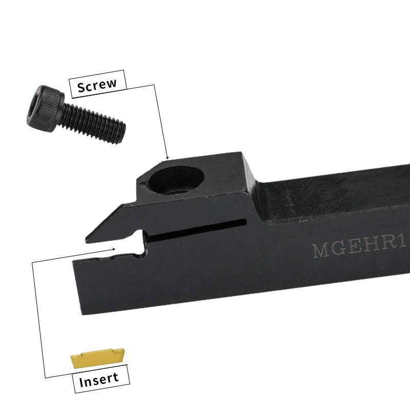 MGEHR1616-1,5 Держатель инструмента для токарного станка + 10 шт. MGMN150-G NC3020 ВСТАВКИ
