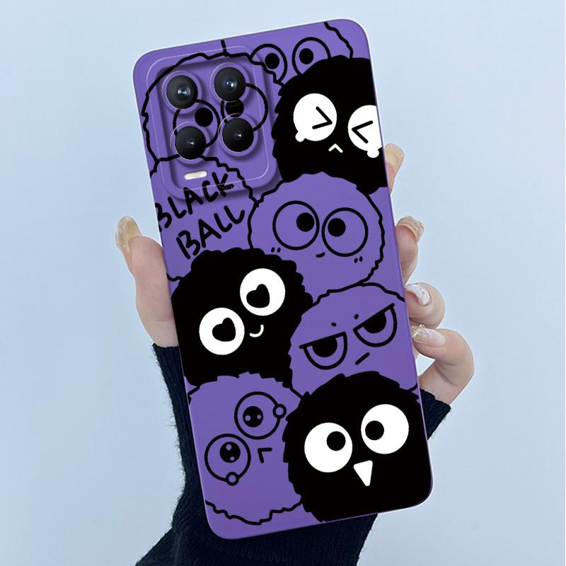Phone Case For Realme 8 Pro 8i 8S 4G 5G Case Lovely Cartoon Flower Liquid Silicone Soft Shockproof Back Cover For Realme8 Bumper