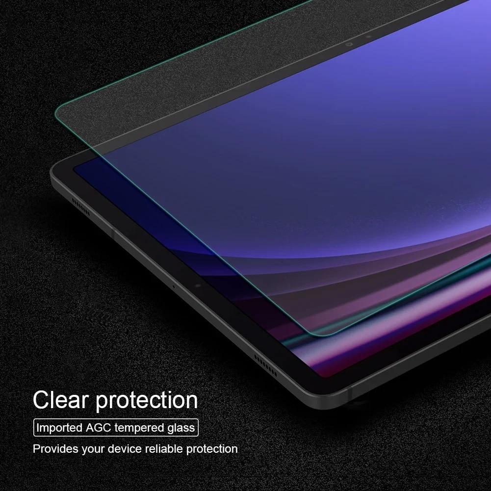 Tempered Glass For Samsung Galaxy Tab S7 FE S8 S9 Plus 12.4 X810 X800 X806 T970 T976B T730 T736B Screen Protector Tablet Film