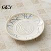 Grated Garlic Serving Dish Ceramic Grinder, Multi-Functional Grating Plate, Manual Ginger Grater Zester Bowl, All-in-One Prep Mixing Dish, Kitchen