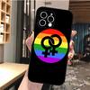 Phone Case For iPhone 17 Pro Max Air 16 15 14 13 Pro Max 15 16 Pro 15Plus Gay Lesbian LGBT Love Mobile Phone Case Funda