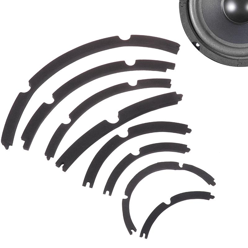 1 комплект резиновых деталей для ремонта динамиков Кольца с пенопластовым краем Гофрированный край Прокладка для края динамика Ремонт подвеса динамика Пенопластовый край Низкочастотный динамик