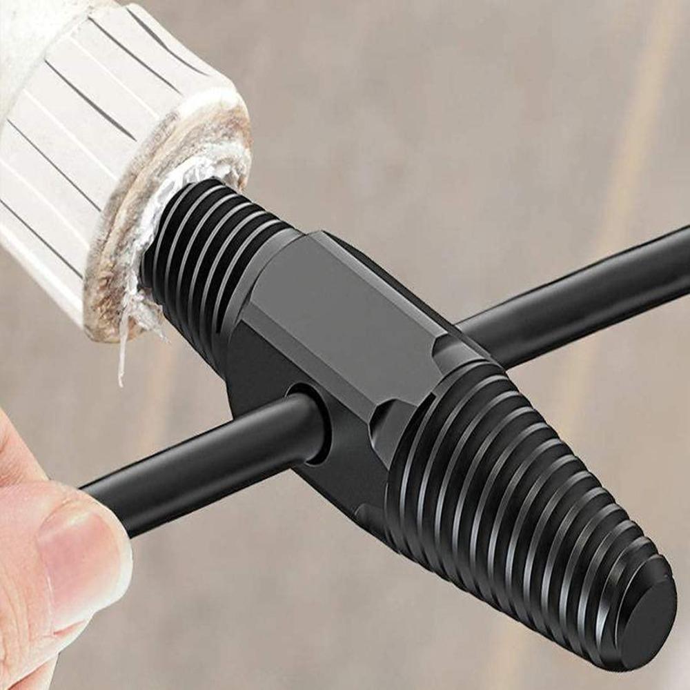 Tap Faucet Triangle Valve Broken Wire Extractor Damaged Screw Double Head Pipe Bolt Remover