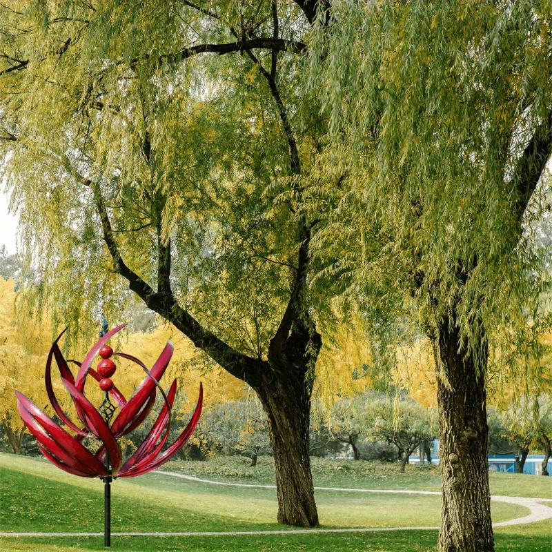 Harlow Wind Spinner Rotator Железный подземный ветряной сад Harlow Wind Spinner Rotator Украшение для домашнего сада