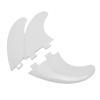 3Pcs Surfboard Thruster Fins Set PVC Surf Fin Left Right Middle Surfing Longboard Shortboard Accessories