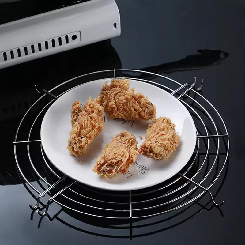 32 см сетчатый фильтр для масла из нержавеющей стали, складные гаджеты, подставка для слива масла на сковороду