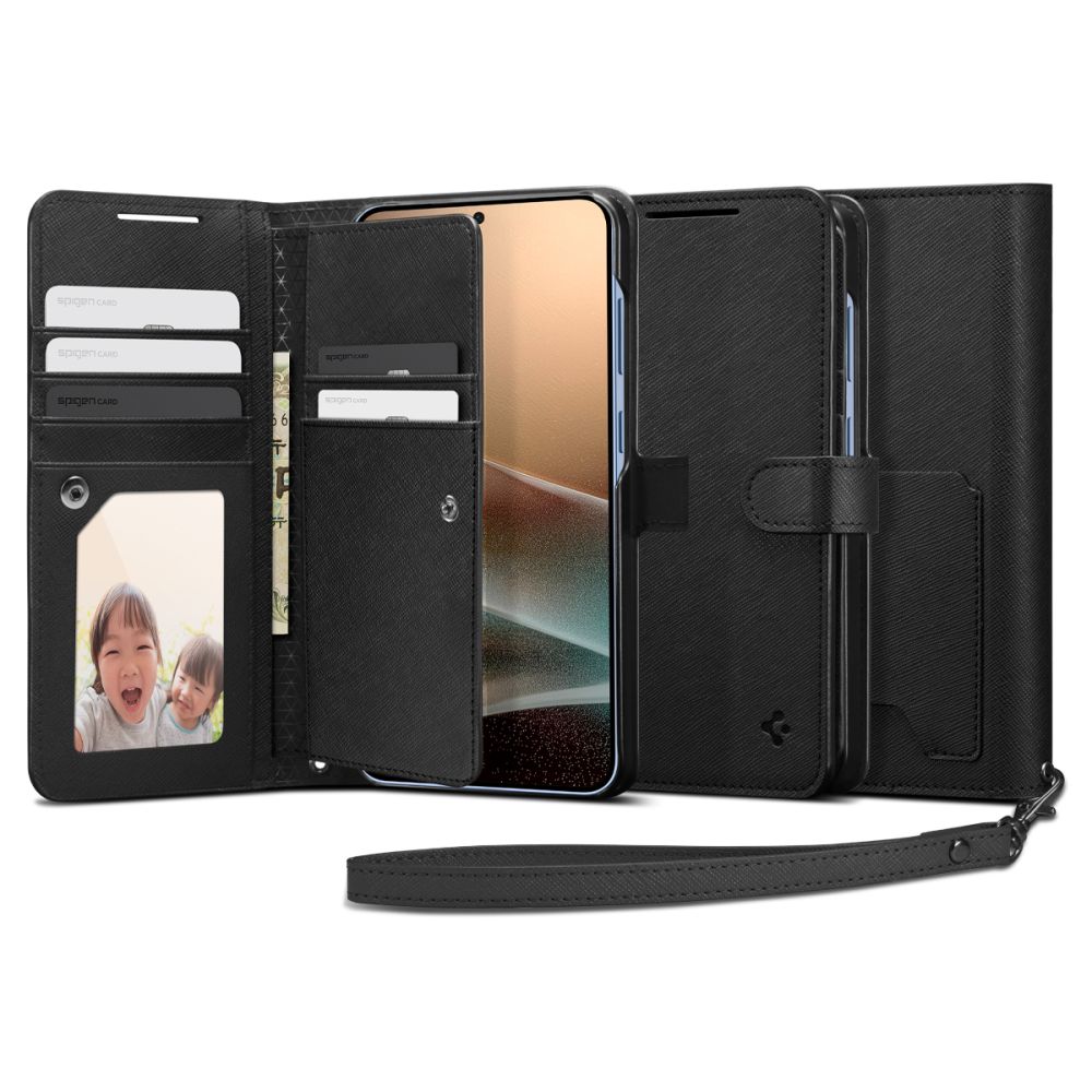 Spigen Wallet S Galaxy S25+ Plus Black