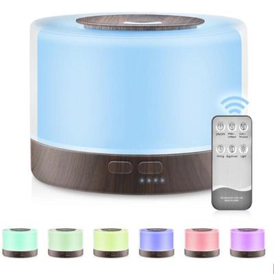 Ароматерапевтический увлажнитель воздуха с дистанционным управлением и ультразвуковой очиститель воздуха Wood Grain объемом 700 мл