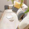 New Style Sofa Cushion Winter Plush Simple Modern Anti-slip Cushion Leather Sofa Cover Four-season Universal Cover Towel Thickening