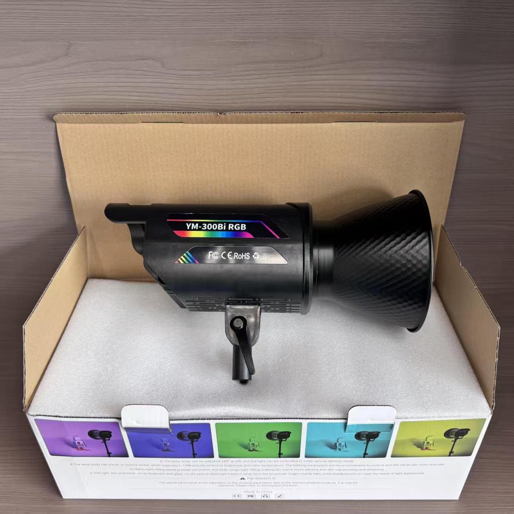 YM300BI 150 Вт RGB Солнечная лампа: Мягкий свет для прямых трансляций и фотосъемки