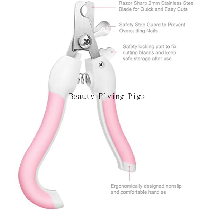 Профессиональные машинки для стрижки ногтей для домашних животных, нержавеющая сталь, триммер для ногтей для собак и кошек, экономичная машинка для стрижки ногтей, удобные принадлежности для ухода за собаками