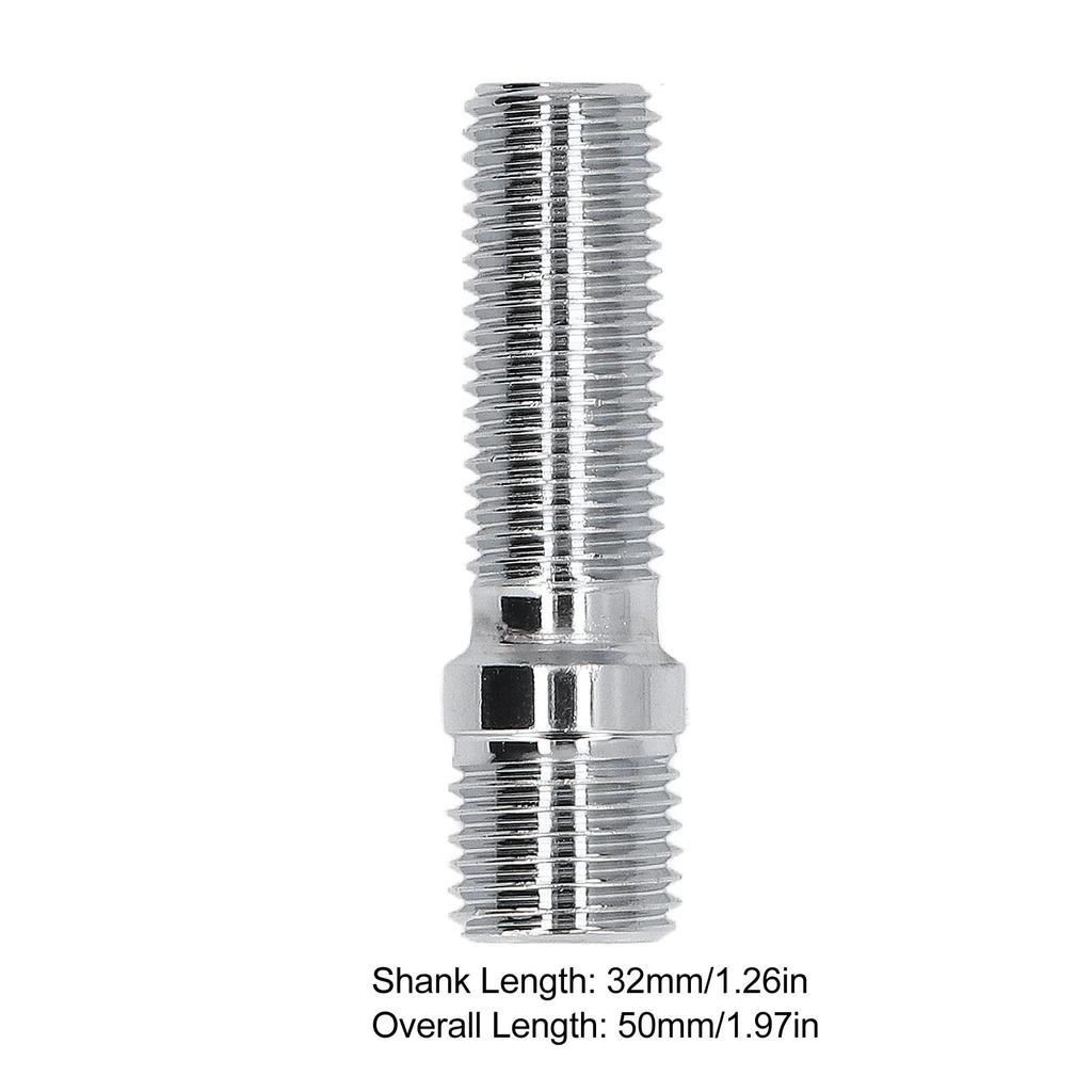 Wheel Bolt Conversion Kit, High Hardness Stainless Steel Precision Screw 50mm Full Length Wheel