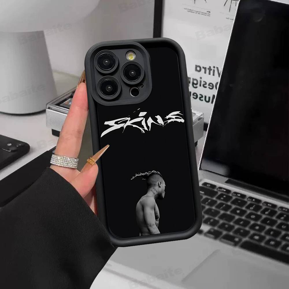 Rapper X-XXXTentacionS Phone Case For IPhone 17 16 E 15 14 13 12 11 Pro Max Plus Back Cover
