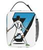 Basketball Cartoon Pattern Student Meal Bag Outdoor Camping Crisper Fruit Storage Bag Portable Meal Bag