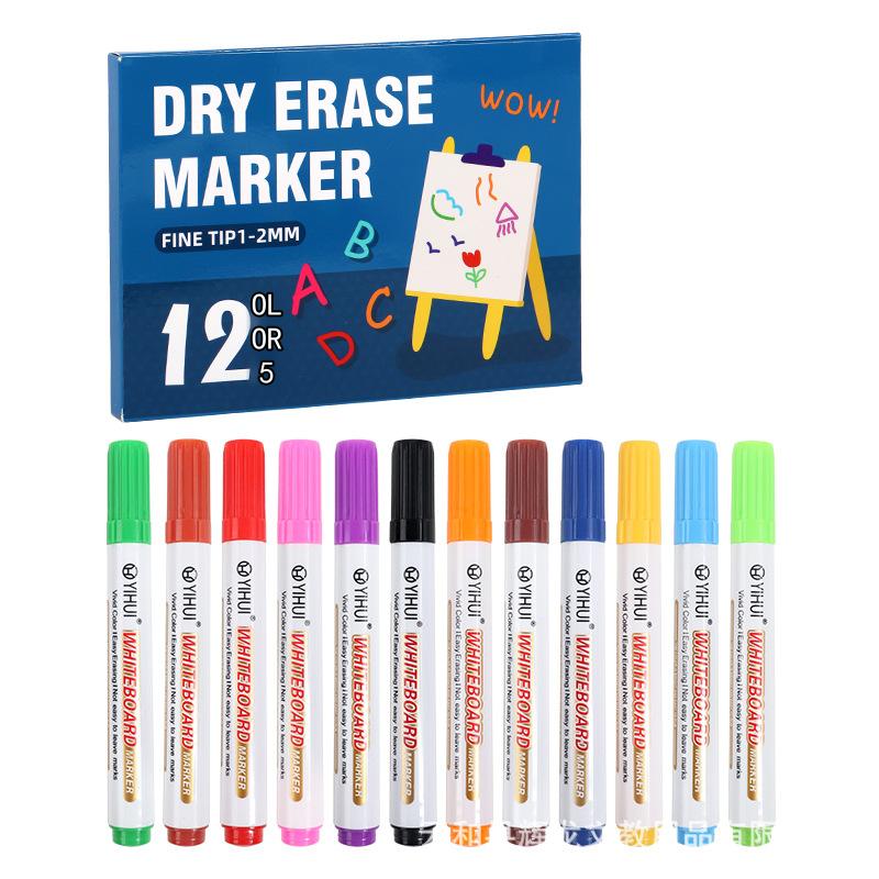 Signsxcel 0.3mm Fine Tip Neon Erasable LED Board Markers