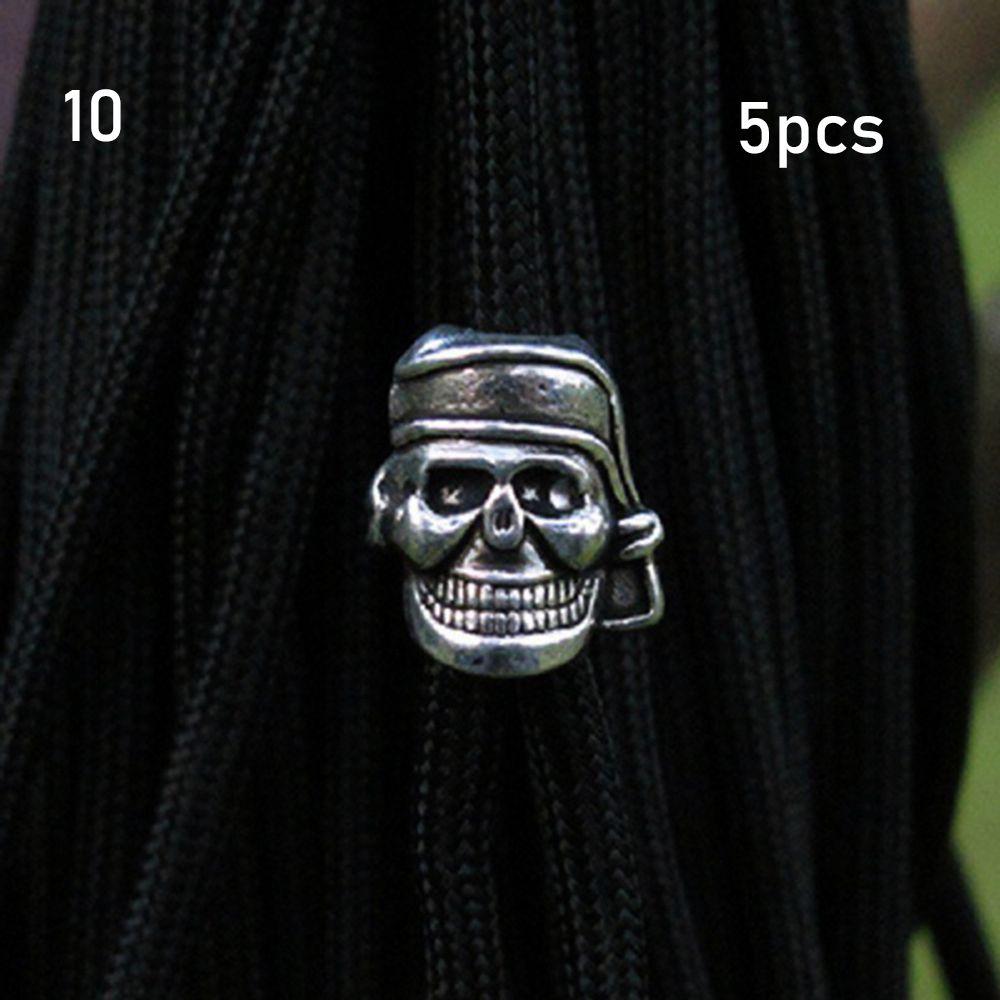 Пряжка Металлические подвески Череп Паракорд Браслет Аксессуары Бусины Паракорд Нож Ремешки Украшения