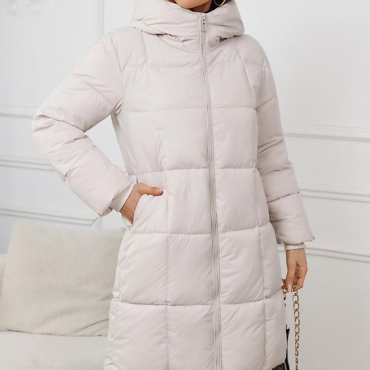 Новые зимние хлопковые куртки-пуховики женская одежда длинные парки свободные с капюшоном толстые теплые зимние пальто женские черные пальто