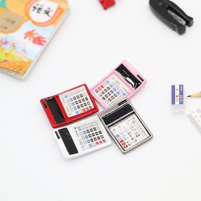 Модный мини-калькулятор в виде кукольного домика, модель, тонкая работа, высокое качество, имитация, аксессуары для классной комнаты, детские